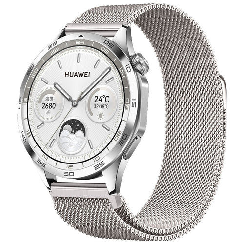Huawei Watch 5 - 42mm Milanese band (sterrenlicht)