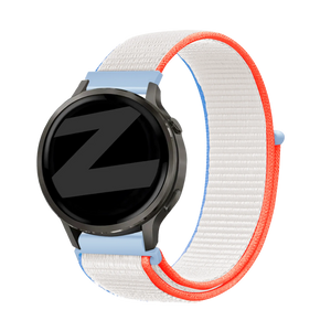 Bandz Bracelet nylon Loop Garmin Forerunner 265s (blanc lait)