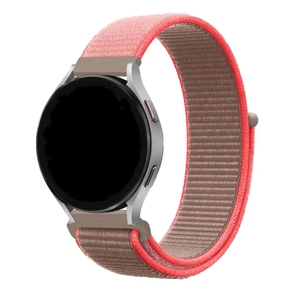 Correa nylon Amazfit Bip U (Pro) (rosa neon)