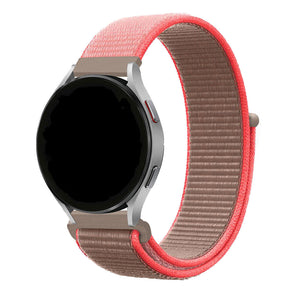 Correa nylon Amazfit Bip 6 (rosa neon)