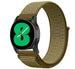 Samsung Galaxy Watch 4 - 40mm Nylonarmband (Olivgrün)