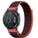 Honor Magic Watch 2 nylon band (zwart/koraal)
