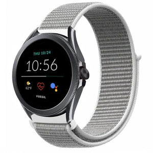 Nylon Strap, on a watch, 3/4 front view