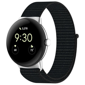 Correa nylon Google Pixel Watch 4 - 41mm (negro)