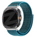 Bandz Correa nylon loop Samsung Galaxy Watch Ultra (azul-verde)