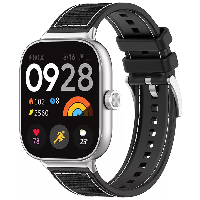 Xiaomi Smart Band 10 Pro Nylon Hybrid Armband (Schwarz)