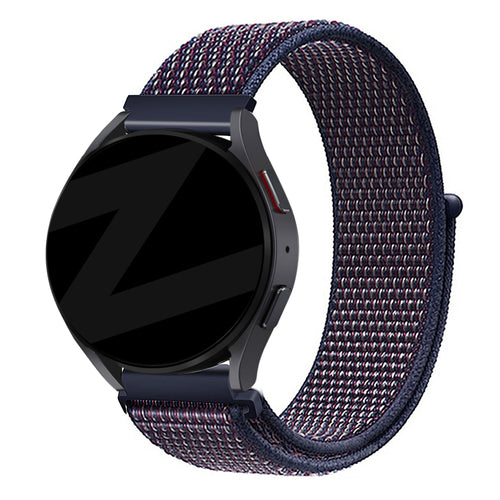 Bandz Garmin Vivomove HR Nylon Loop Strap (Indigo Blue)