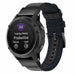 Bracelet hybride nylon Garmin Fenix E (bleu)