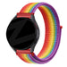 Bandz Bracelet nylon Loop Garmin Approach S50 (arc-en-ciel)