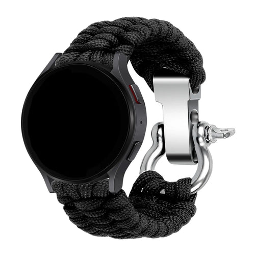 Correa cuerda de nylon OnePlus Watch 3 (negro)