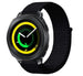 Samsung Gear Sport nylon band (zwart)