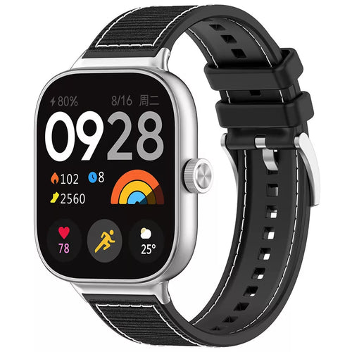 Bracelet nylon hybride Xiaomi Smart Band 8 Pro (noir)