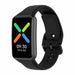 Oppo Watch Free siliconen bandje (zwart)