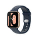 Bracelet silicone Oppo Watch (bleu foncé) 