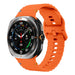 Correa silicona wave Samsung Galaxy Watch Ultra (naranja)