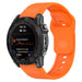 Garmin Forerunner 970 Outdoor Silicone Strap (Orange)