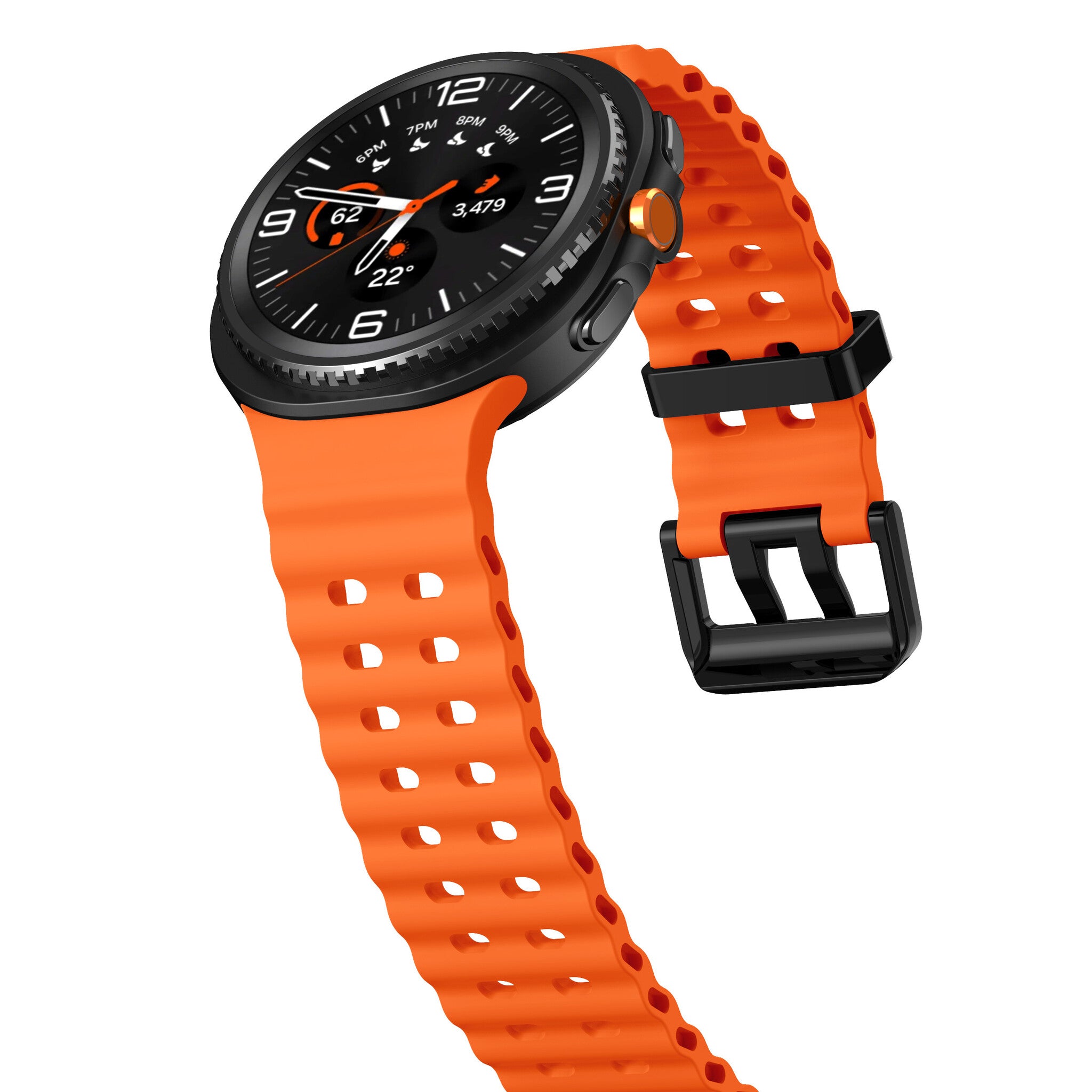 Bracelet Ocean Samsung Galaxy Watch 8 - 44mm (orange)