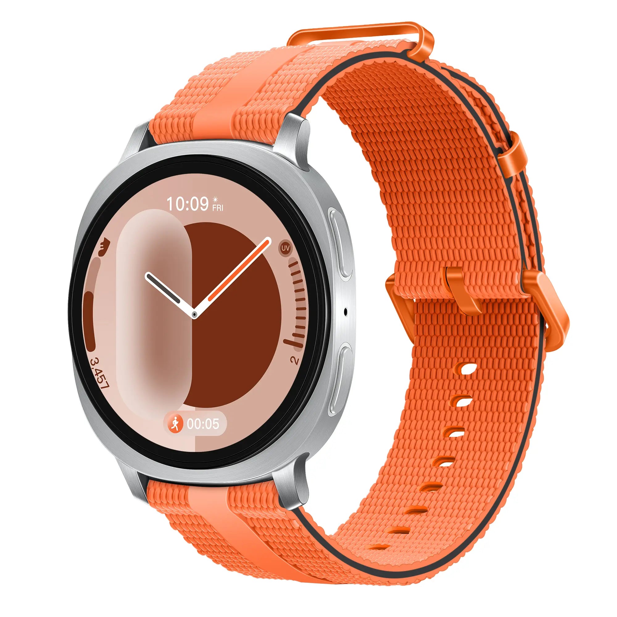 Correa activa silicona Samsung Galaxy Watch 9 - 40mm (naranja)