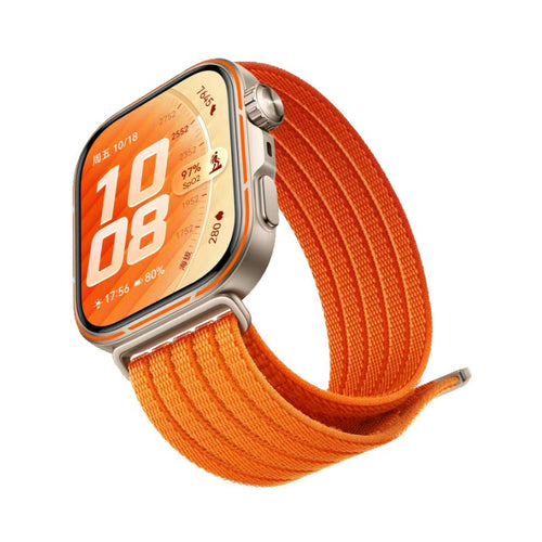 Huawei Watch Fit 5 Pro ultradunne nylon band (oranje)