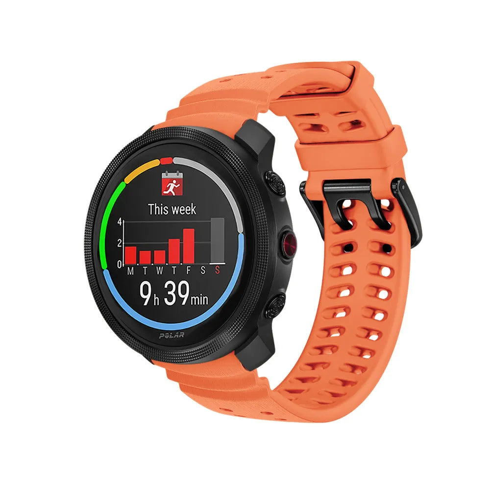 Bracelet silicone grain Polar Grit X2 Pro (orange)