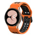 Samsung Galaxy Watch 4 44mm Squared Sport Strap (Orange/Black)