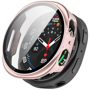 Samsung Galaxy Watch 8 - 40mm / 9 - 40mm Hard Case with Glass (Pink)