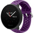 Polar Ignite 2 Silikonarmband mit Löchern (Lila)