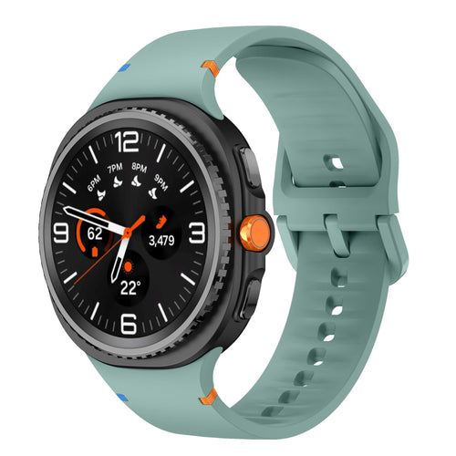 Correa silicona Samsung Galaxy Watch 8 - 40mm (verde opaco)