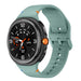 Correa silicona Samsung Galaxy Watch 8 - 40mm (verde opaco)