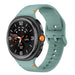 Correa silicona Samsung Galaxy Watch 8 - 44mm (verde pino)