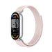 Bracelet nylon moderne Xiaomi Smart Band 10 (rose clair)