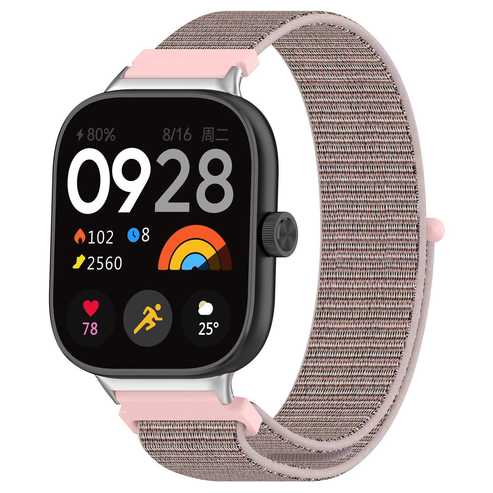Correa nylon Redmi Watch 5 (rosa)