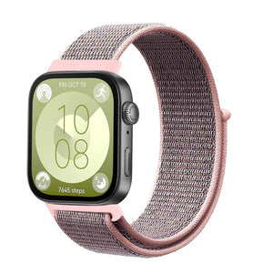 Huawei Watch Fit 4 nylon classic bandje (pink sand)