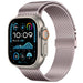 Apple Watch Ultra Modern Milanese band (roze)