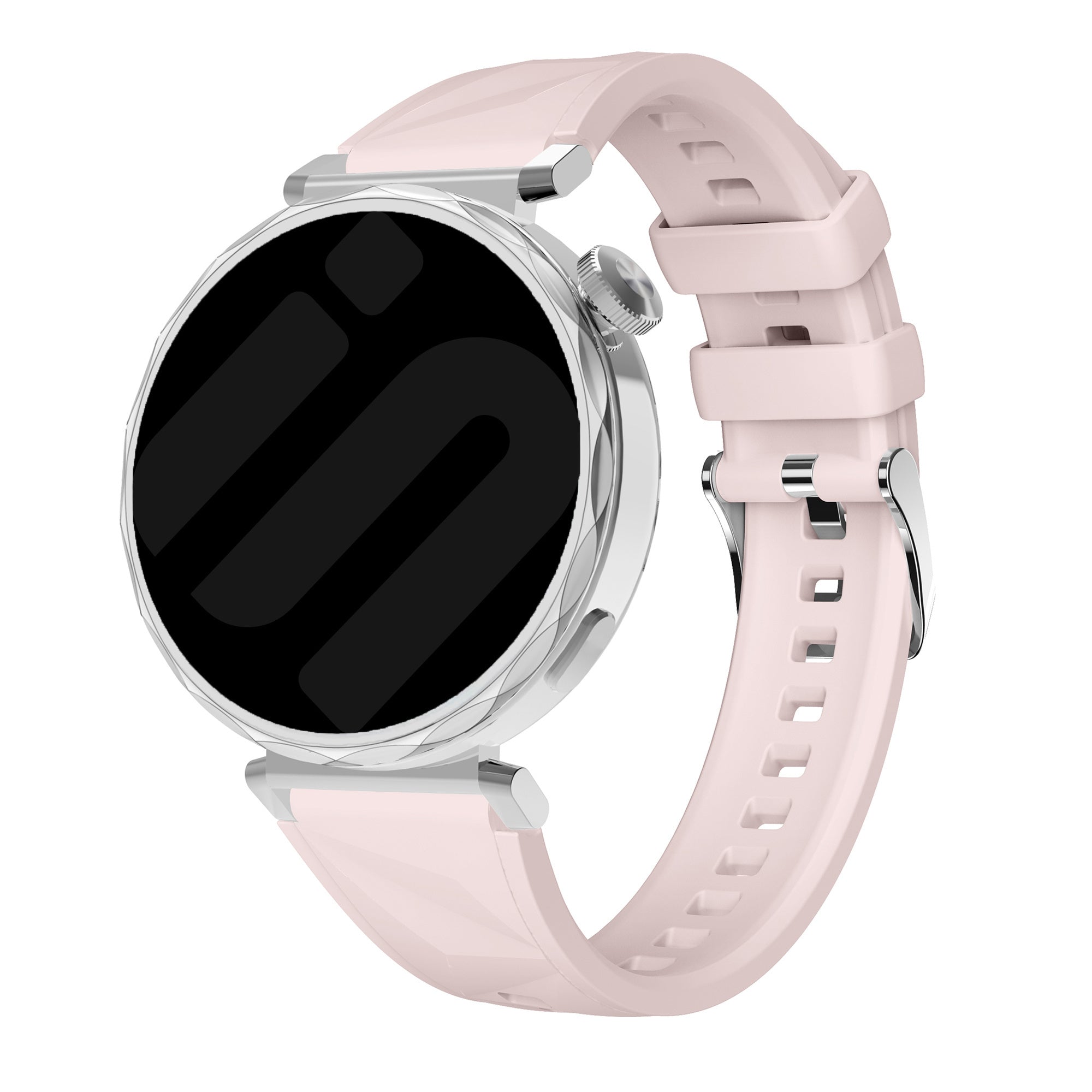 Bracelet silicone Premium Huawei Watch 5 - 42mm (rose)