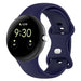 Google Pixel Watch 1/2 Classic Silikonarmband (Dunkelblau)