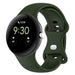Google Pixel Watch 5 - 41mm Silicone Classic Strap (Dark Green)