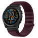 Garmin Fenix 7s Wave Nylon Strap (Plum)
