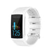 Polar A360 / A370 Silikonarmband (Weiß)