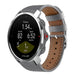 Bracelet cuir Polar Grit X (gris)