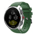 Polar Grit X twill siliconen band (legergroen)