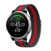 Polar Grit X Milanese-Armband (Schwarz/Rot)