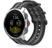 Polar Grit X Nylon-Schnallenarmband (Schwarz/Grau)