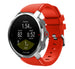 Polar Grit X Twill Silikonarmband (Rot)