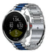 Polar Grit X Stahlarmband (Silber/Blau)