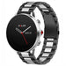 Polar Grit X stalen band (zwart/zilver)