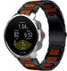 Polar Grit X houten/stalen band (zwart)