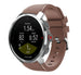 Polar Grit X twill siliconen band (koffiebruin)