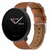 Polar Ignite 3 leren bandje (strak bruin)