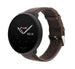 Bracelet cuir Polar Ignite 3 (marron foncé)